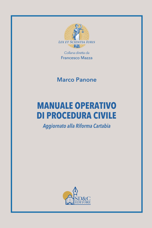 Manuale operativo di procedura civile aggiornato alla Riforma Cartabia